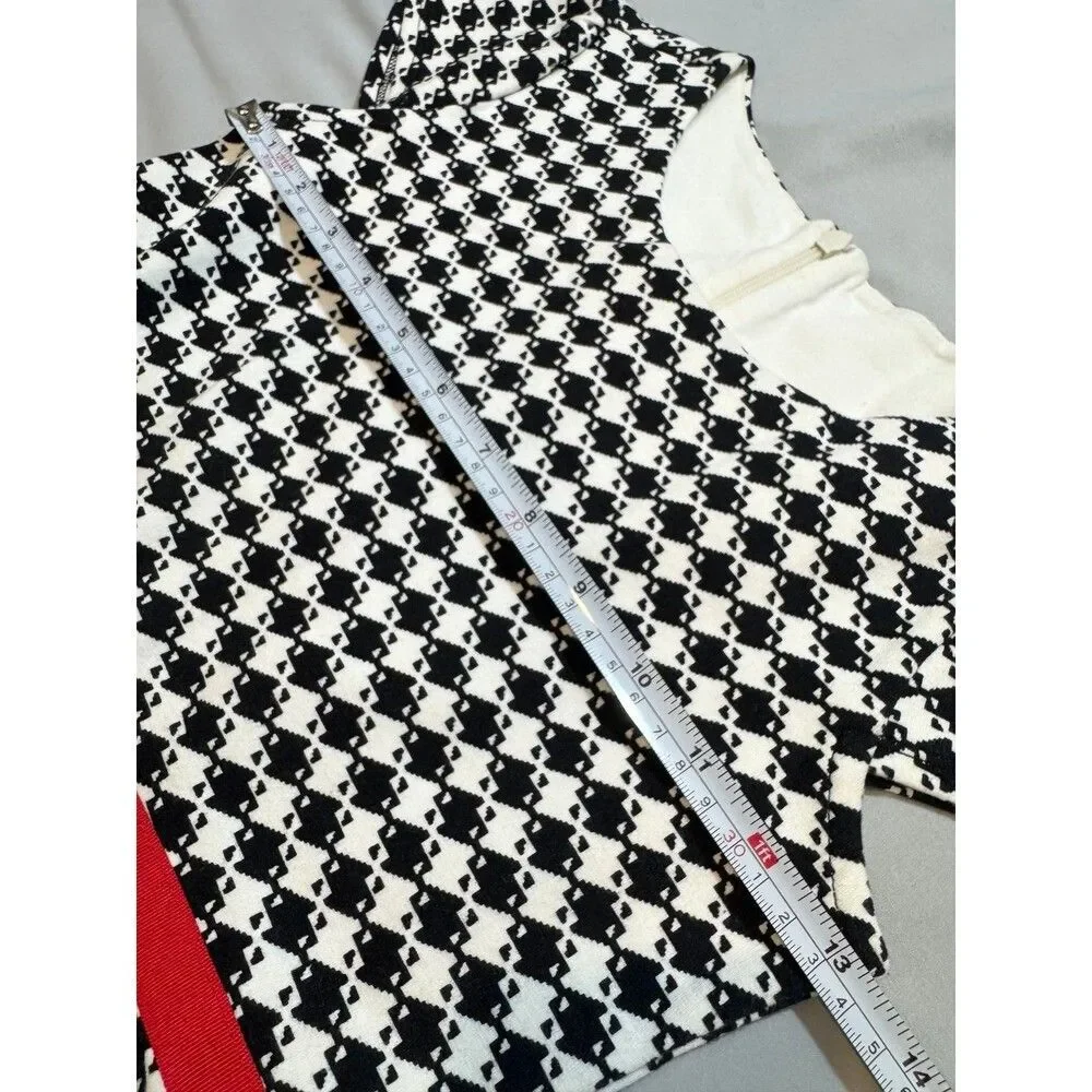Gymboree Black & White Party Dress - KID Size 8 (A083)